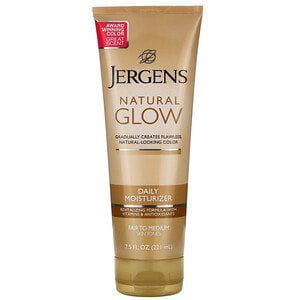 Jergens Jergens Natural Glow Face Moisturizer Medium -Tan 221ml