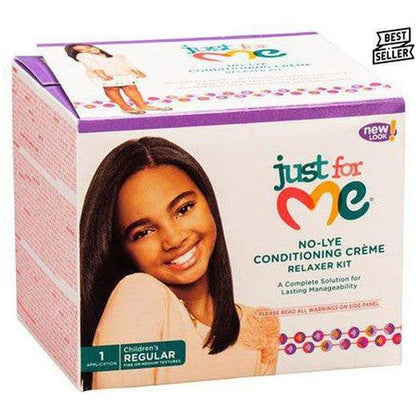 Just for Me Health & Beauty Soft and beautiful just for me! No-Lye Conditioning Creme Relaxer Kit Regular