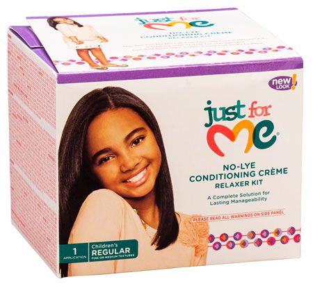 Just for Me Soft and beautiful just for me! No-Lye Conditioning Creme Relaxer Kit Regular