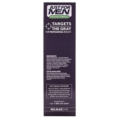 Just For Men Health & Beauty Just For Men Easy & Fast Shampoo-In Haircolor Real Black