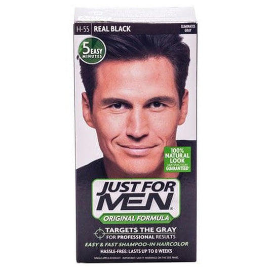 Just For Men Just For Men Easy & Fast Shampoo-In Haircolor Real Black