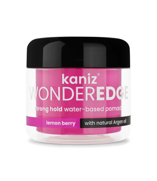 Kaniz Raspberry Kaniz WonderEdge Strong Hold Water - Based Pomade 120ml