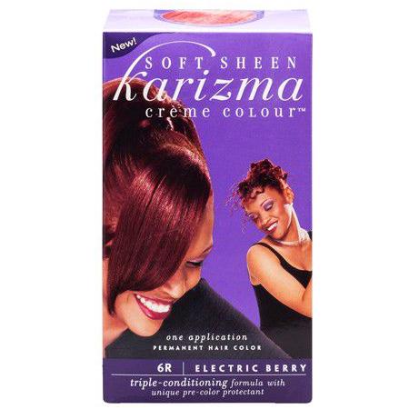 Karizma Health & Beauty Karizma Permanent Hair Color Electric Berry :6R   21410 Karizma Soft Sheen Permanent Creme Hair Colour