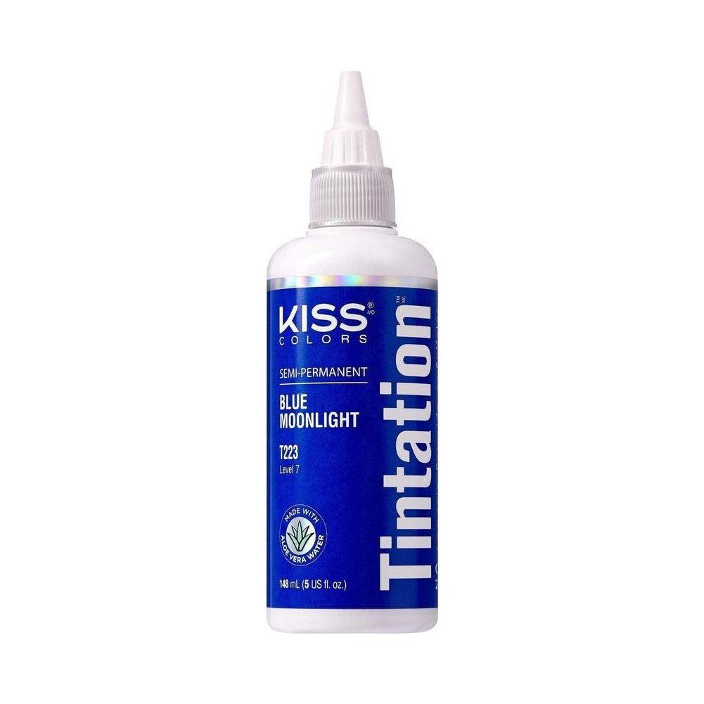 Kiss Health & Beauty Kiss Tintation  Blue Moonli Kiss Semi-Permanent Hair Color Tintation 148ml