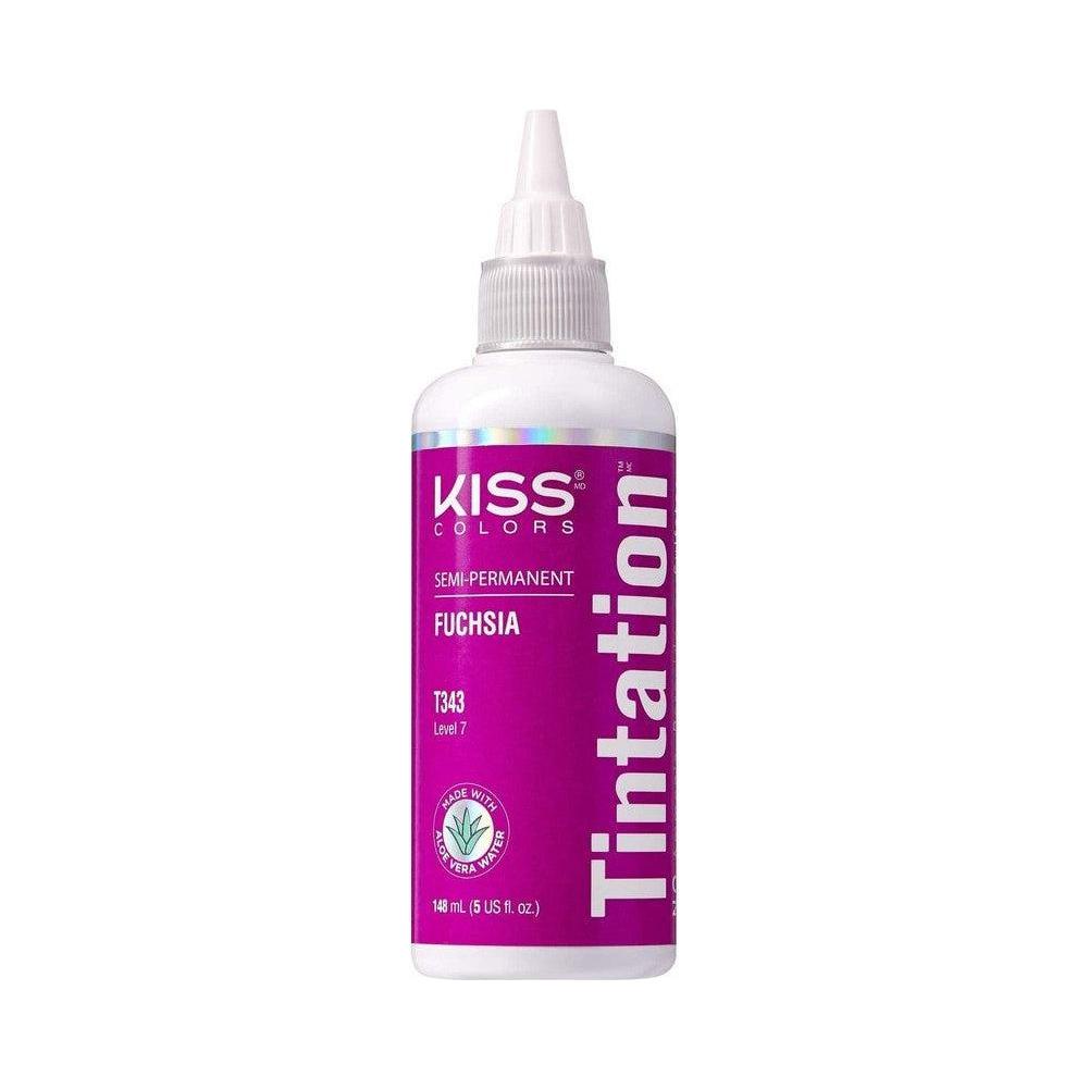 Kiss Health & Beauty Kiss Tintation  Fuchsia Kiss Semi-Permanent Hair Color Tintation 148ml