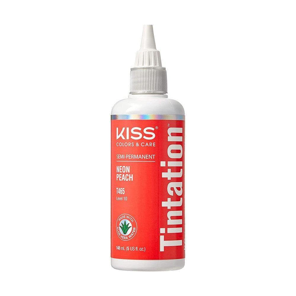 Kiss Health & Beauty Kiss Tintation  Neon Peach Kiss Semi-Permanent Hair Color Tintation 148ml