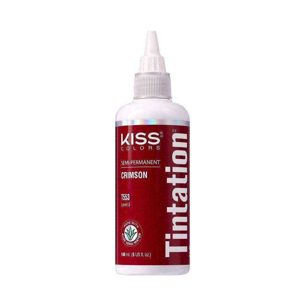 Kiss Health & Beauty Kiss Tintation  Ruby Red Kiss Semi-Permanent Hair Color Tintation 148ml