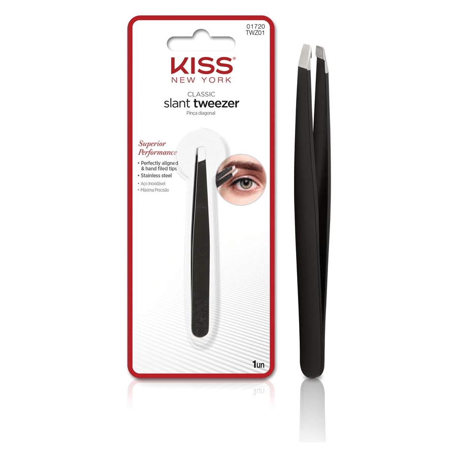 Kiss New York Health & Beauty Kiss New York Classic Slant Tweezer Kiss New York Premium Tweezers