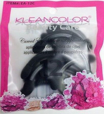 Kleancolor Kc Cosmetic Eyeshadows Applica Tore Curved 12Pcs  Kcea12C
