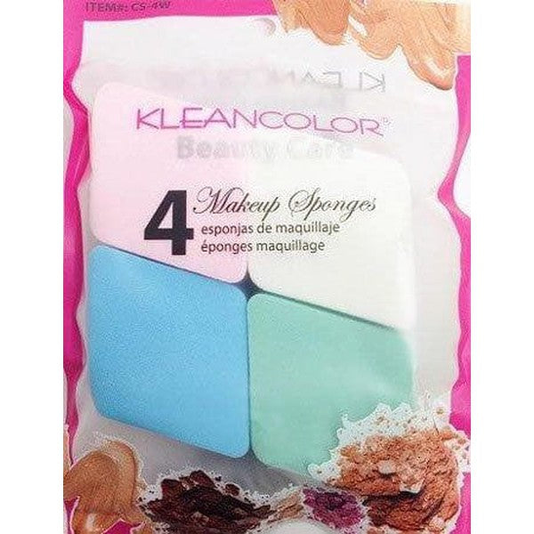 Kleancolor Kc Cosmetic Make Up Sponges 4P Cs Kccs4W