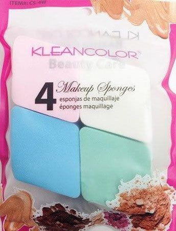 Kleancolor Kc Cosmetic Make Up Sponges 4P Cs Kccs4W