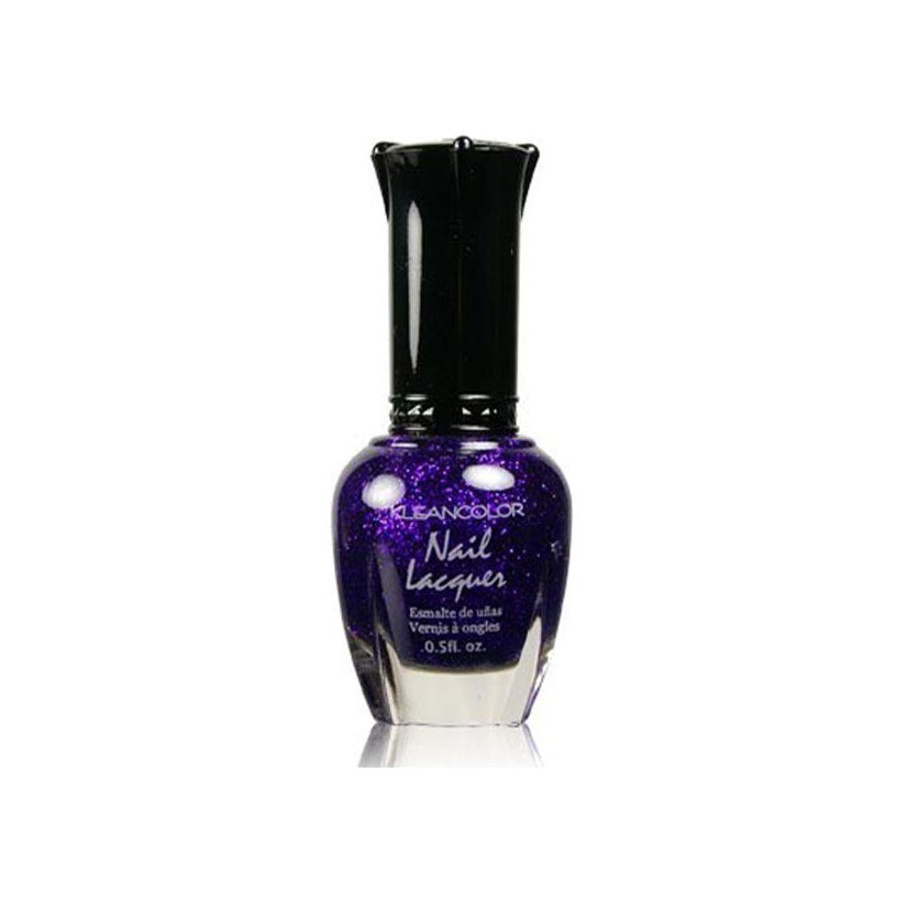 Kleancolor Nail Polish Sparkle Purple 15Ml