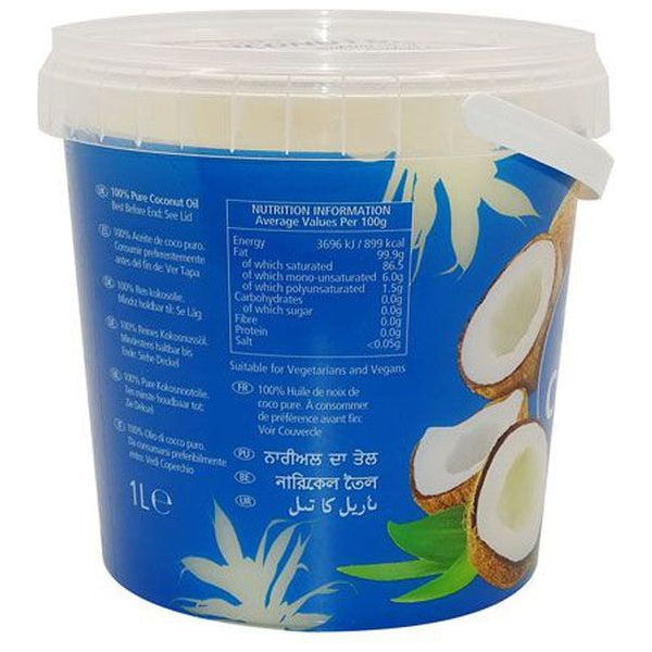 KTC 100% Pure Coconut Oil 1L