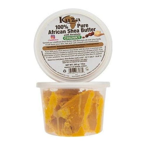 Kuza 100% African Shea Butter Chunky 10oz