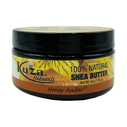 Kuza 100% Natural Shea Butter Honey Amber 6 oz