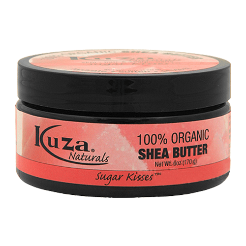 Kuza Kuza 100% Organic Shea Butter Sugar-Kisses 6 oz