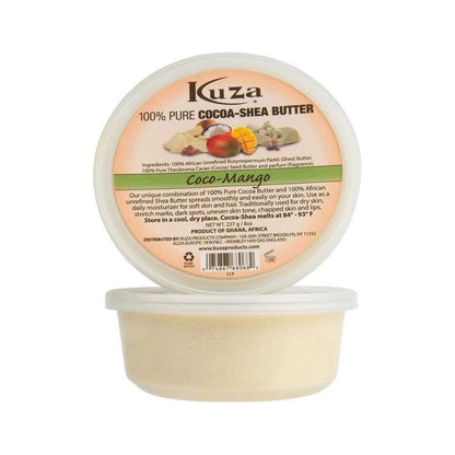 Kuza 100% Pure Cocoa-Shea Butter Coco-Mango 8 oz