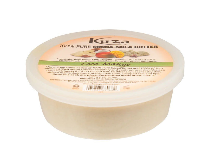 Kuza Kuza 100% Pure Cocoa-Shea Butter Coco-Mango 8 oz