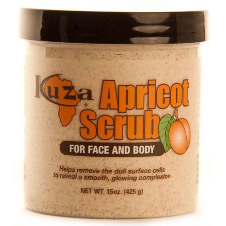Kuza Kuza Apricot Scrub For Face and Body 443ml