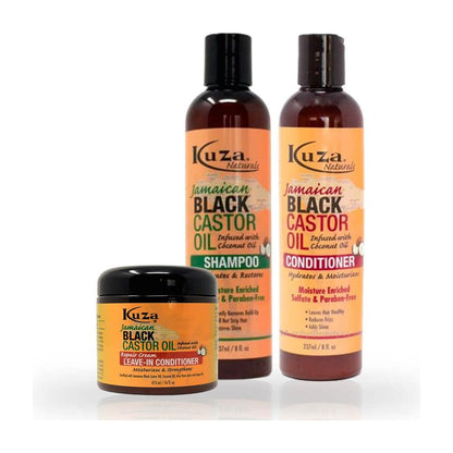 Kuza Hair Jamaican Black Castrol bundle