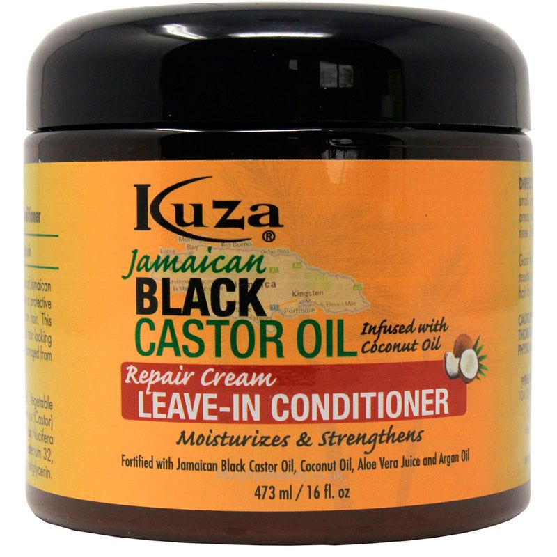 Kuza Kuza Jamaican Black Castrol Oil Leave In Conditioner 16oz