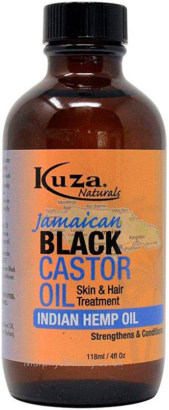 Kuza Kuza Jamaican Black Rizinus Indisches Hanföl 4oz