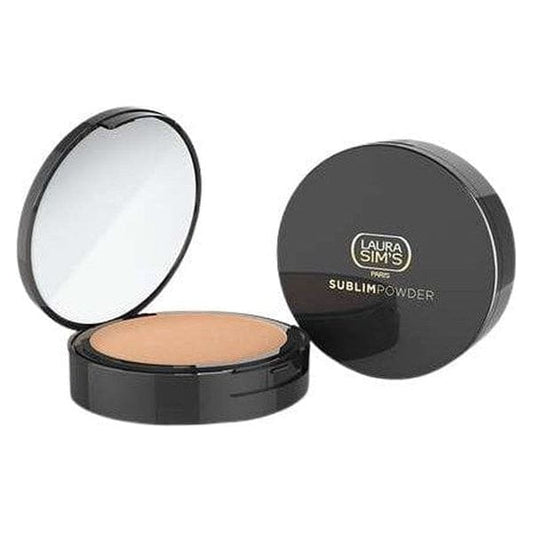 Laura Sim's Health & Beauty Laura Sim's MATIFYING COMPACT POWDER 01 CARAMEL 8.5g