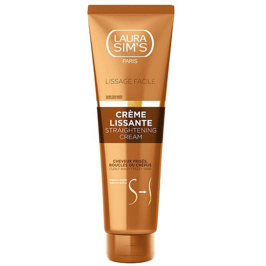 Laura Sim's Laura Sim's Straightening Cream Curly Wavy Frizzy Hair 150ml