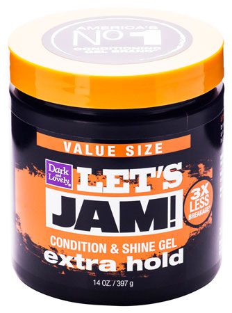 Let's Jam! Lets Jam Condition & Shine  Gel Extra Hold 397g