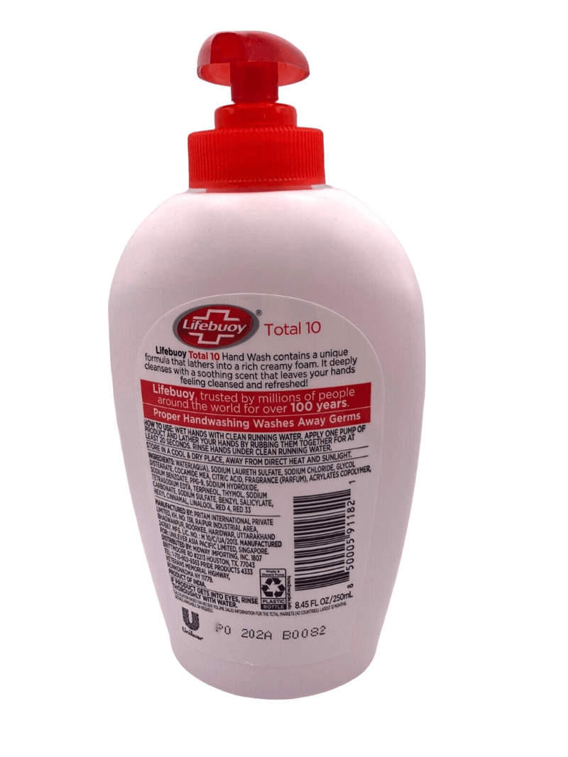 Lifebuoy Lifebuoy Hand Wash Pump Total 10 250ml