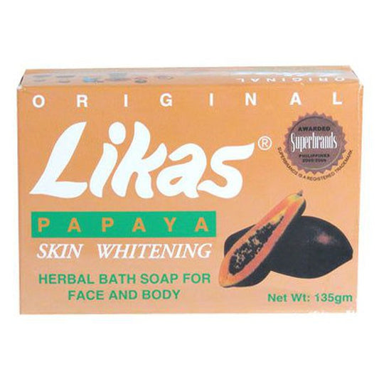 Likas Papaya Hautaufhellende Seife 135 g | gtworld.be 