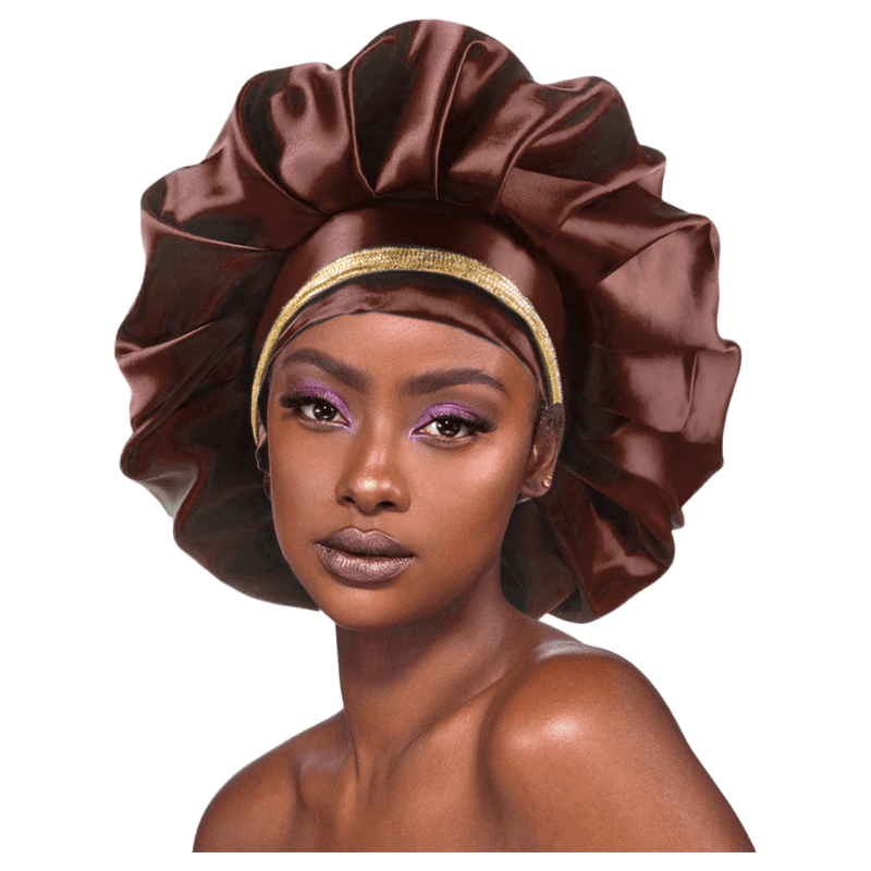 London Loox Health & Beauty London Loox Luxury Bonnet Brown #7 London Loox Luxury Satin Bonnets