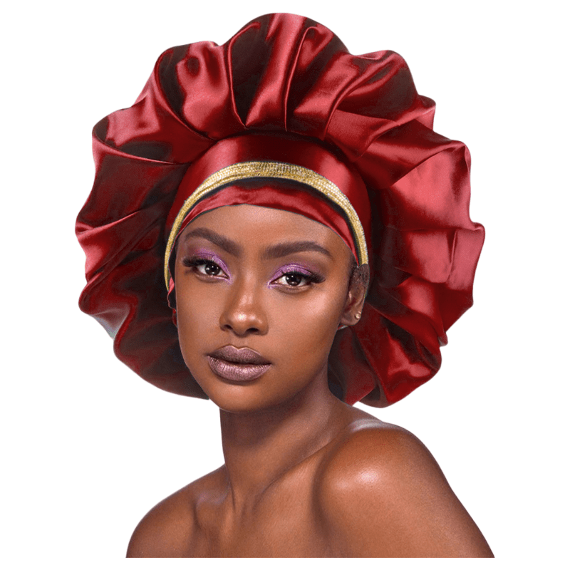 London Loox Health & Beauty London Loox Luxury Bonnet Red #8 London Loox Luxury Satin Bonnets