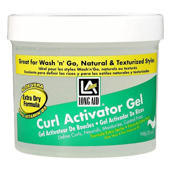 Long Aid Curl Activator Gel Extra Dry Formula 908g