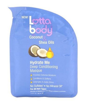 Lotta body Coconut & Shea Oils Hydrate Me Deep Conditioning Masque 45ml