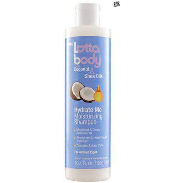 Lotta body Health & Beauty Lottabody Coconut & Shea Oils Hydrate Me Moisturising Shampoo 300ml