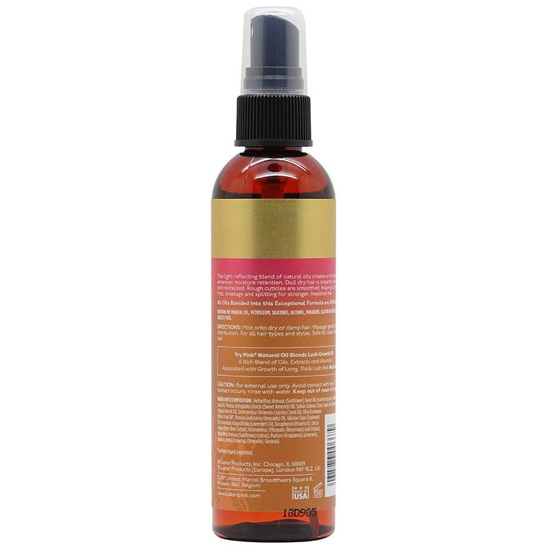 Luster's Pink Health & Beauty Pink Natural Oil Blends True Brume d'Huile Brillance 118Ml GT World of Beauty