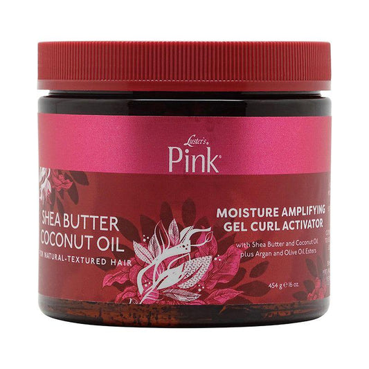 Luster's Pink Health & Beauty Pink Shea Butter Kokosnussöl Gel Lockenaktivator 454g