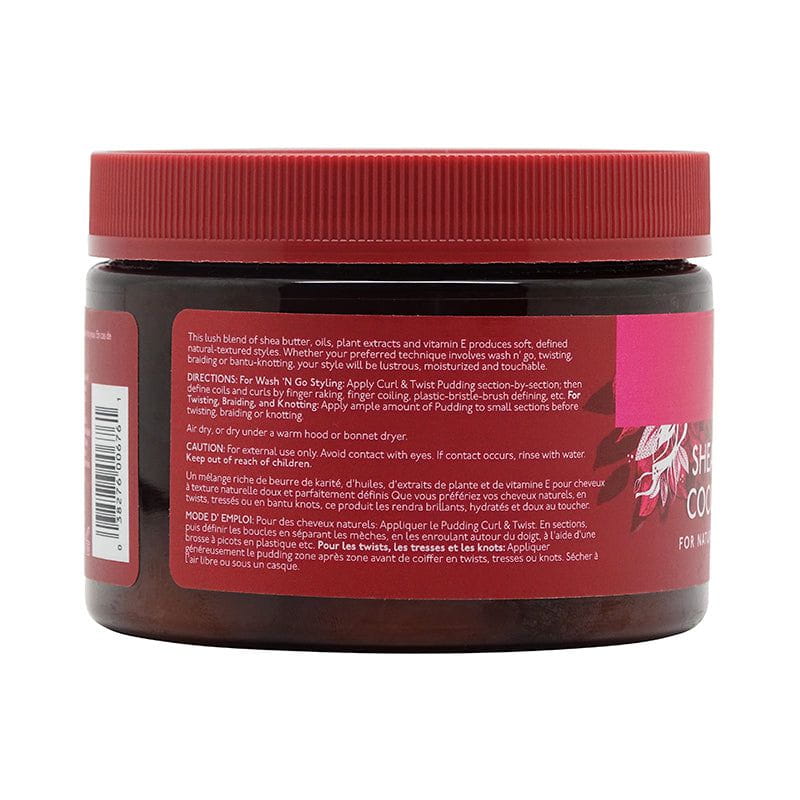 Pink Shea Butter Coconut Oil Curl & Twist Pudding 312g | gtworld.be 