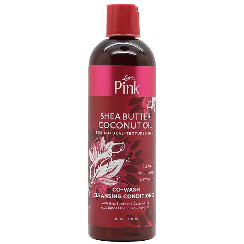 Pink Shea Butter Kokosnussöl Co-Wash Reinigende Spülung 355ml