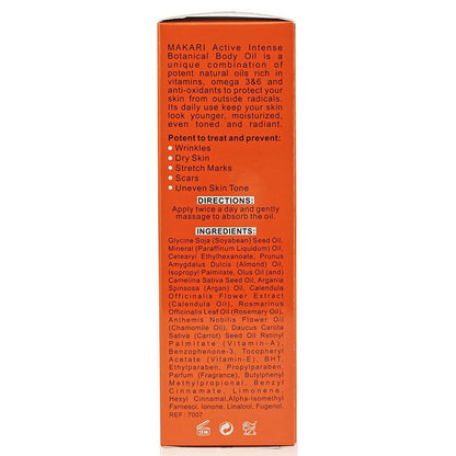 Makari Makari Extreme Argan & Carrot Botanical Body Oil 125ml