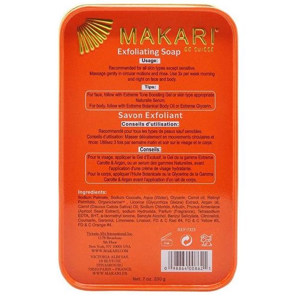 MAKARI Extreme Argan & Carrot Oil Exfoliating Soap 200g