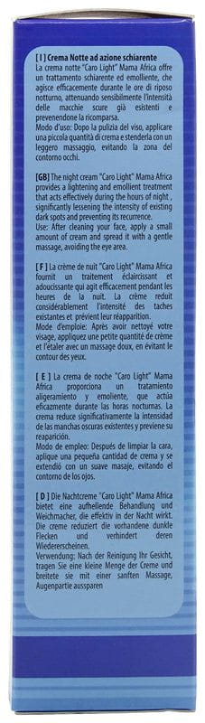 Mama Africa Caro Light Brightening Night Cream 200ml