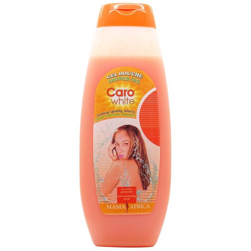 Mama Africa Health & Beauty Caro White Shower Gel Exfoliating Lightening Softening 750ml