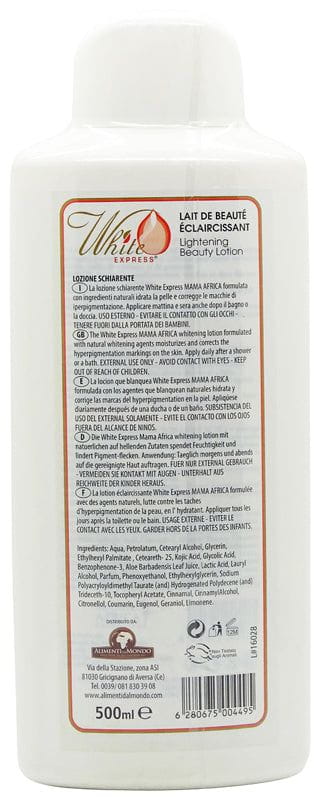 Mama Africa Mama Africa White Express Lightening Beauty Lotion 500ml