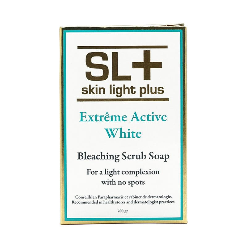 Mama Africa Skin Light Plus Extreme Active White Bleaching Scrub Soap 200g