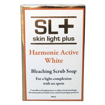 Mama Africa Skin Light Plus Harmonie Active White Bleaching Scrub Soap 200g