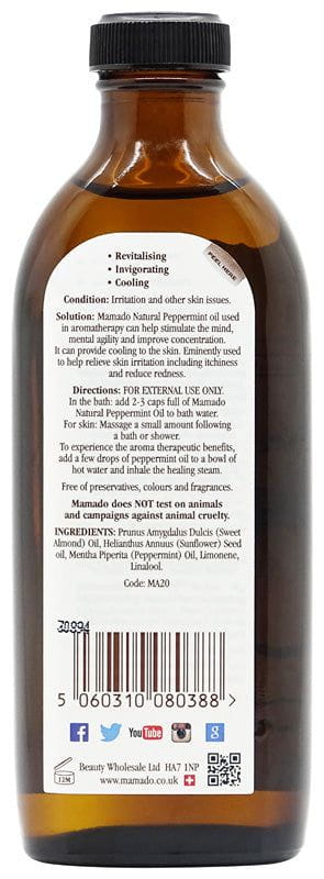 Mamado Mamado Natural Peppermint Oil 150ml
