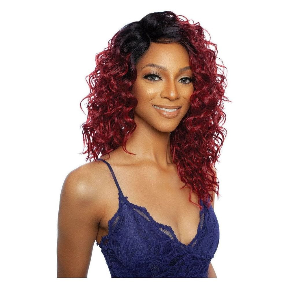 Mane Concept Health & Beauty Mane Concept Red Carpet HD 4 Lace Front Futura Wig Halya 18'' _ Synthetic Hair