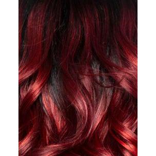 Mane Concept Health & Beauty SR1B/MAROON Mane Concept Red Carpet HD 13X7 Front Lace Futura Wig Clementine 28 _ Synthetic Hair